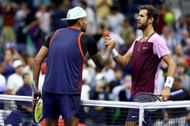Nick Kyrgios and his opponent at US Open 2022 QFs | Image Source: Getty